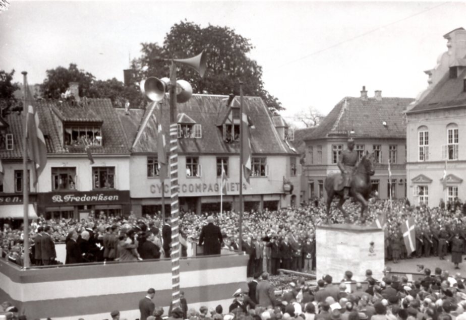 Afsløring af statue